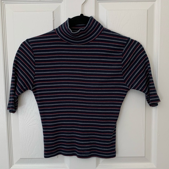 brandy melville striped turtle neck - Picture 1 of 2